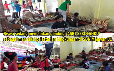 Karya Aksi Seni Karawitan SDN Mejayan 01